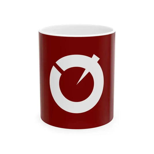 Flag of Kanaya Wakayama 1959-2006 (Japan) White Coffee Mug 11oz - Go Mug Yourself