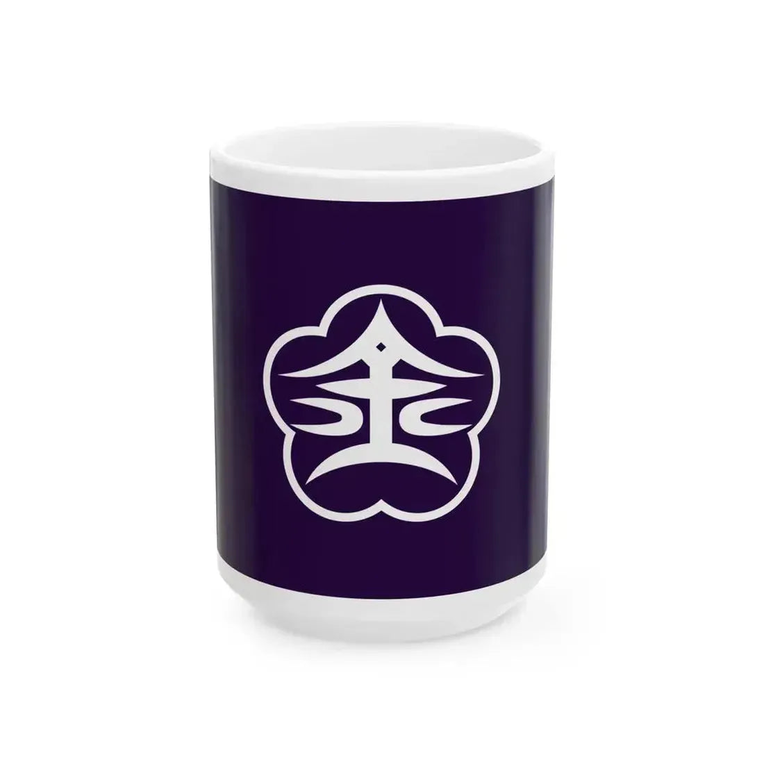 Flag of Kanazawa Ishikawa (Japan) White Coffee Mug 15oz - Go Mug Yourself
