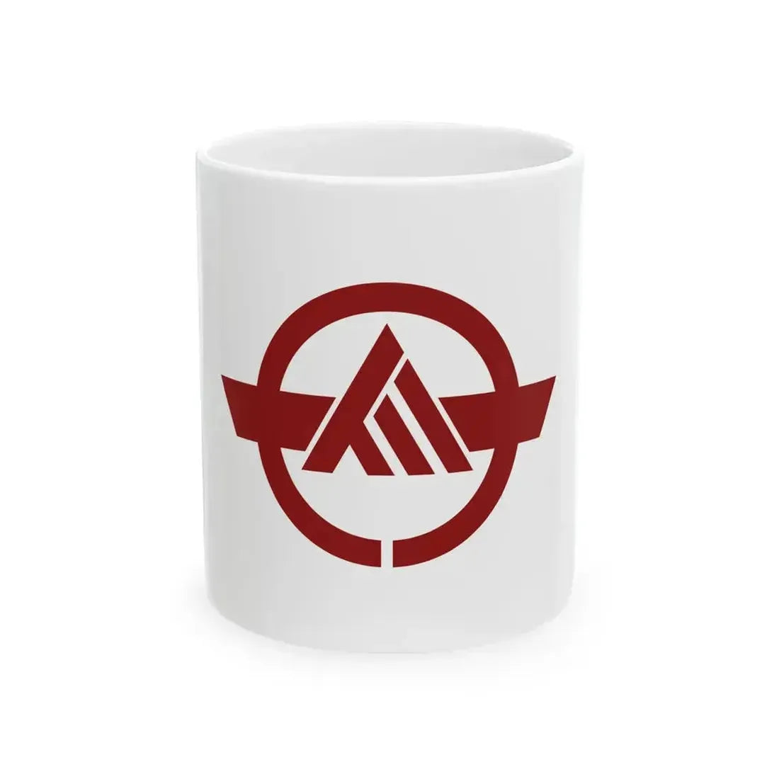 Flag of Kanda Fukuoka (Japan) White Coffee Mug 11oz - Go Mug Yourself