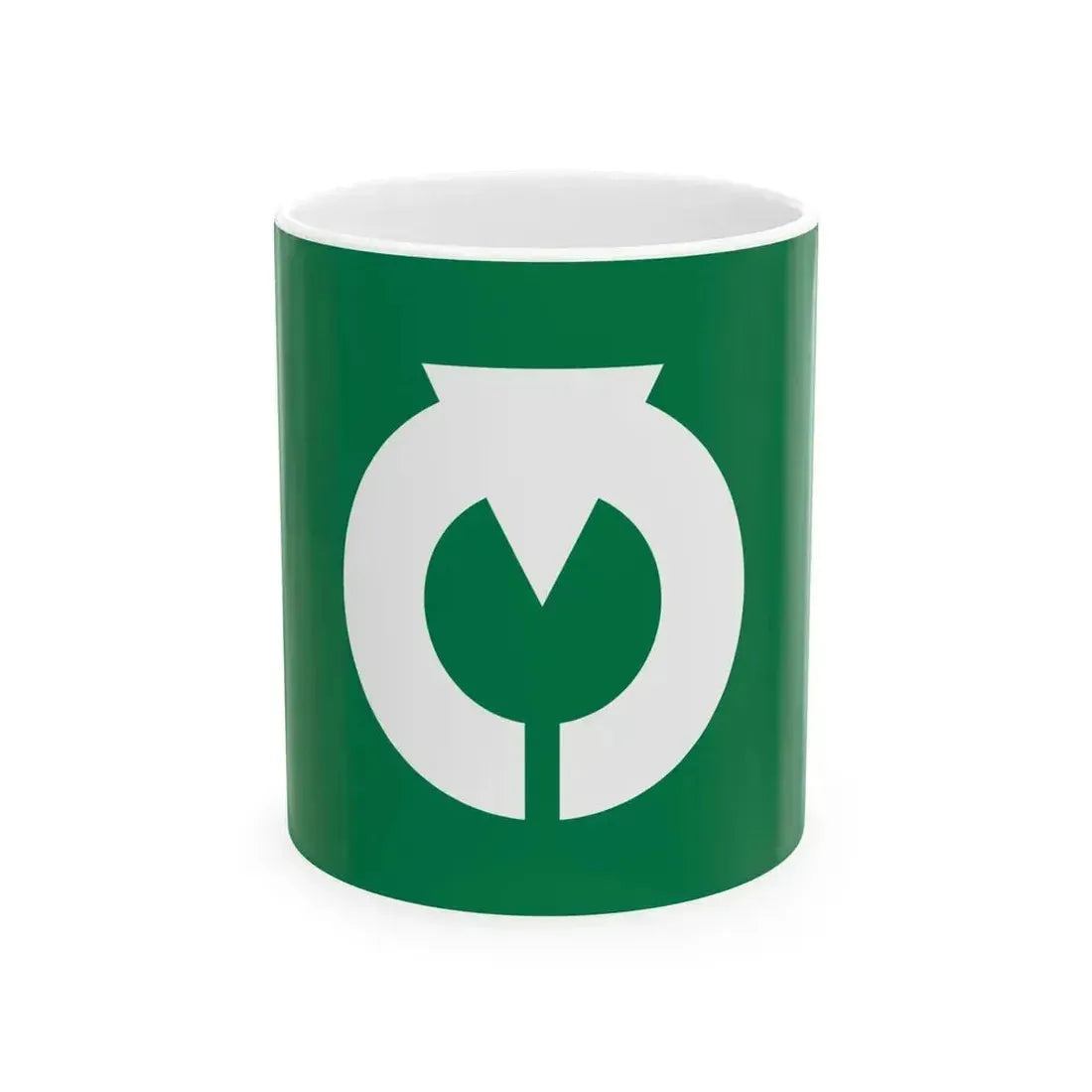 Flag of Kanegasaki Iwate (Japan) White Coffee Mug 11oz - Go Mug Yourself