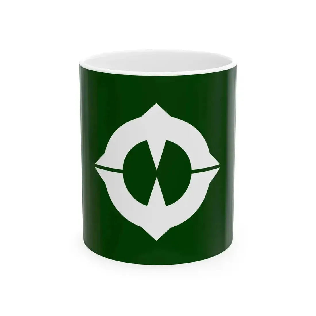 Flag of Kaneyama Fukushima (Japan) White Coffee Mug 11oz - Go Mug Yourself