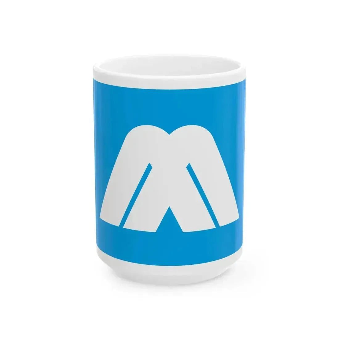 Flag of Kaneyama Yamagata (Japan) White Coffee Mug 15oz - Go Mug Yourself