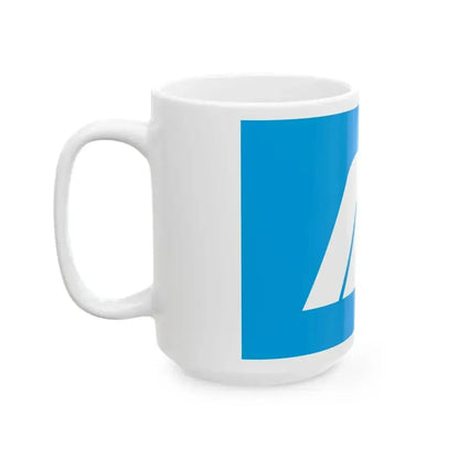 Flag of Kaneyama Yamagata (Japan) White Coffee Mug - Go Mug Yourself