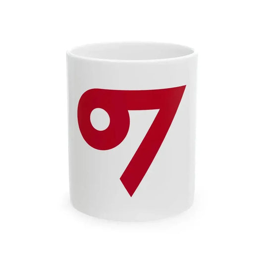 Flag of Kani Gifu (Japan) White Coffee Mug 11oz - Go Mug Yourself