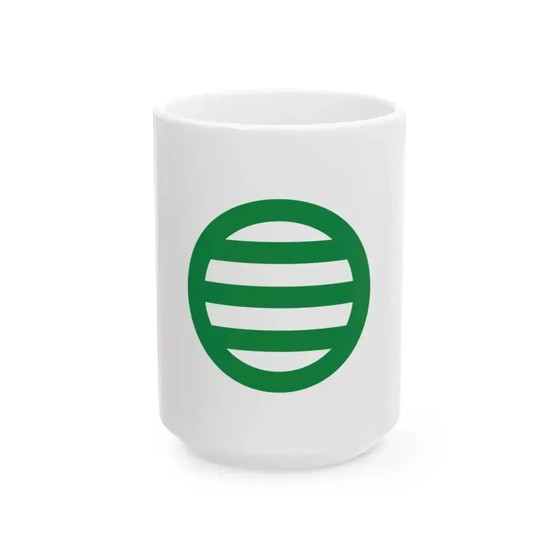 Flag of Kanie Aichi (Japan) White Coffee Mug 15oz - Go Mug Yourself