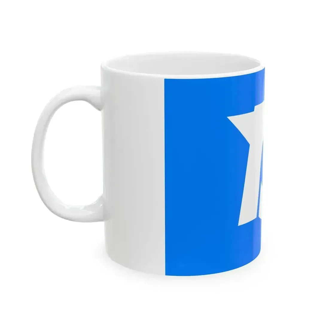 Flag of Kanose Niigata 1966-2005 (Japan) White Coffee Mug - Go Mug Yourself