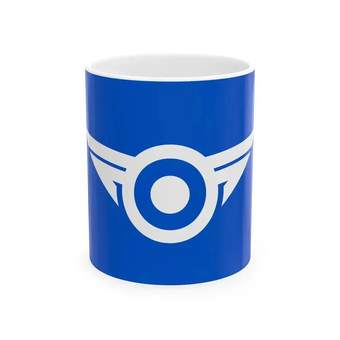 Flag of Kanra Gunma (Japan) White Coffee Mug 11oz - Go Mug Yourself