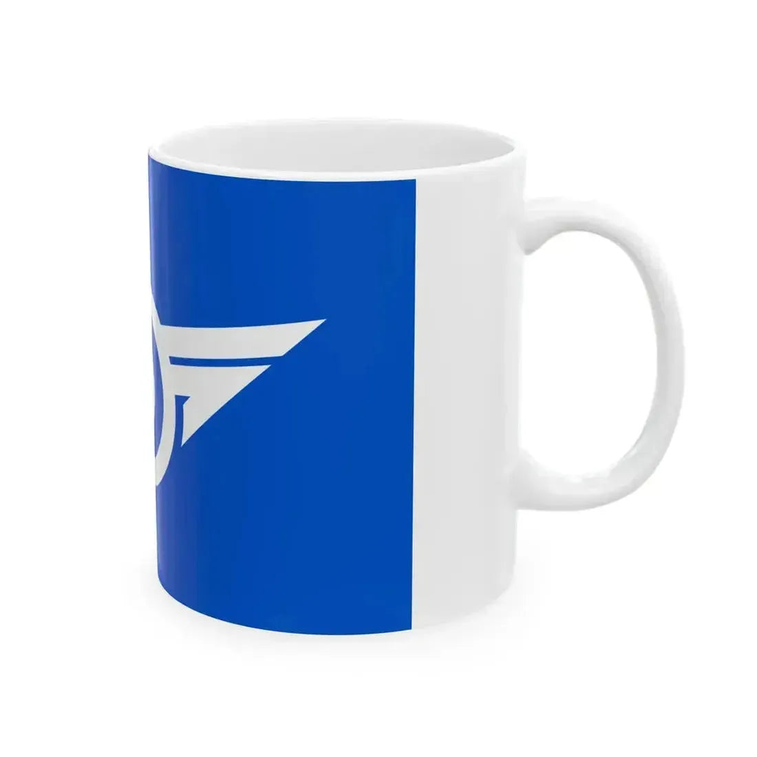 Flag of Kanra Gunma (Japan) White Coffee Mug - Go Mug Yourself