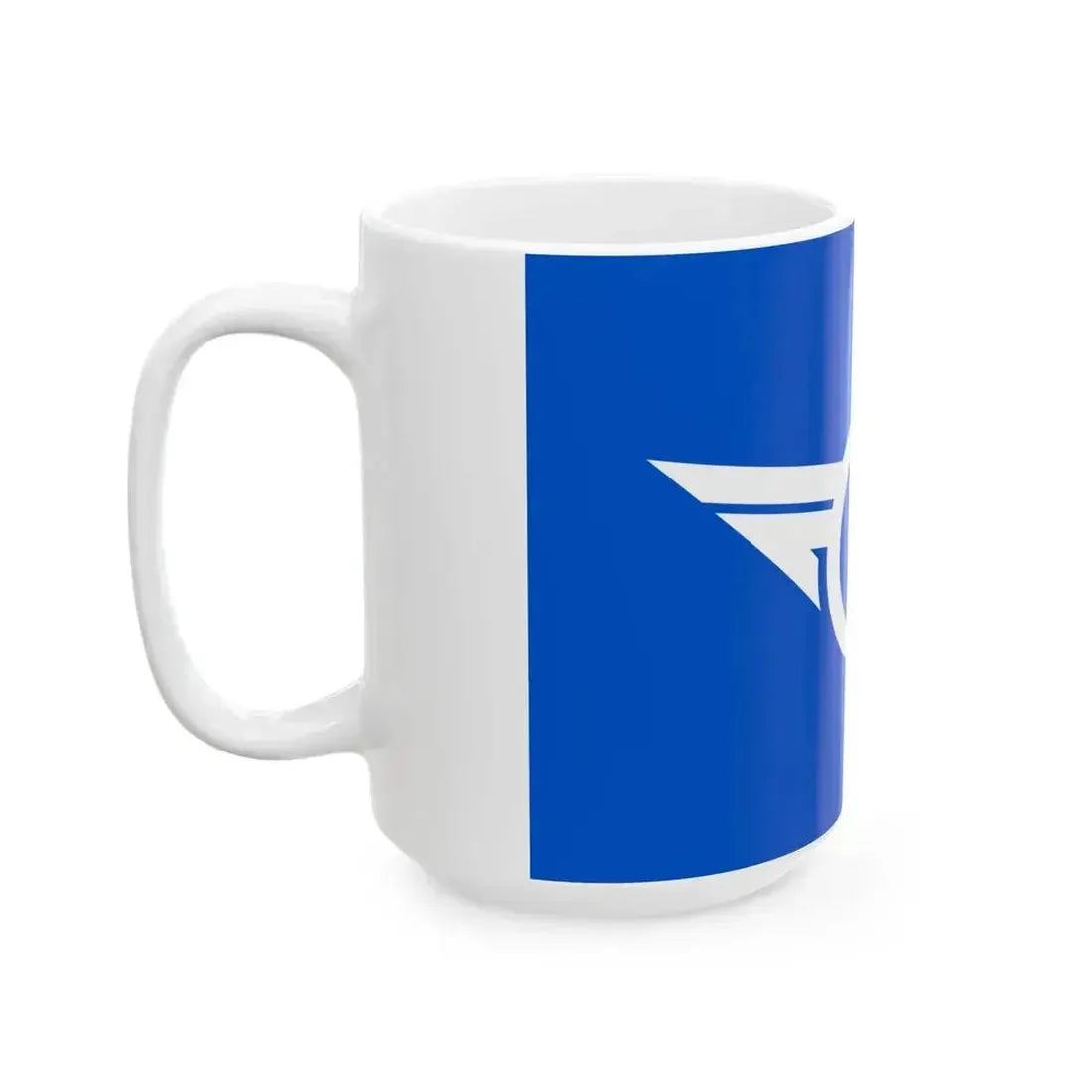 Flag of Kanra Gunma (Japan) White Coffee Mug - Go Mug Yourself