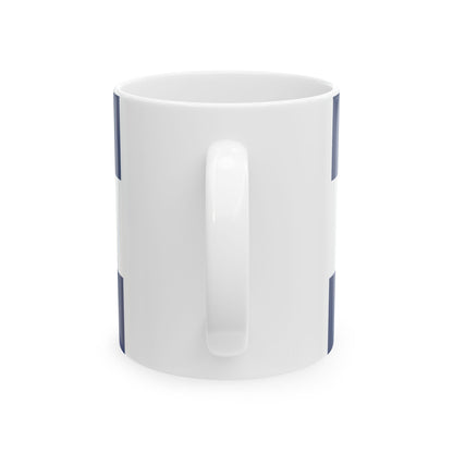 Flag of Kansas City Missouri 1944-1972 (United States) White Coffee Mug-Go Mug Yourself