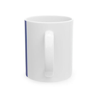 Flag of Kansas City Missouri 1992-1995 (United States) White Coffee Mug-Go Mug Yourself