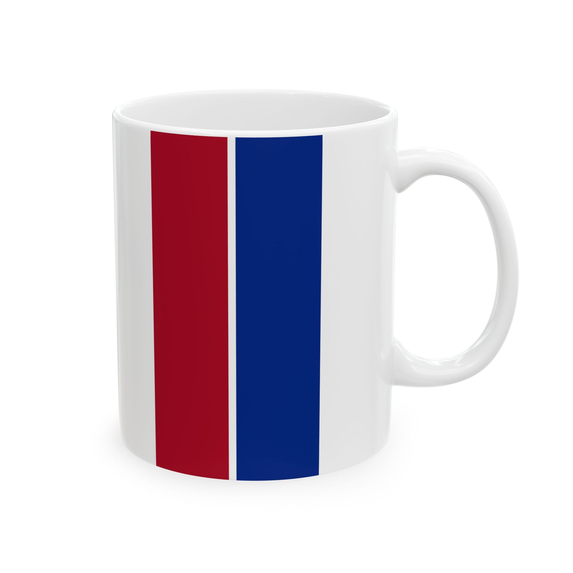 Flag of Kansas City Missouri 1992-1995 (United States) White Coffee Mug-Go Mug Yourself