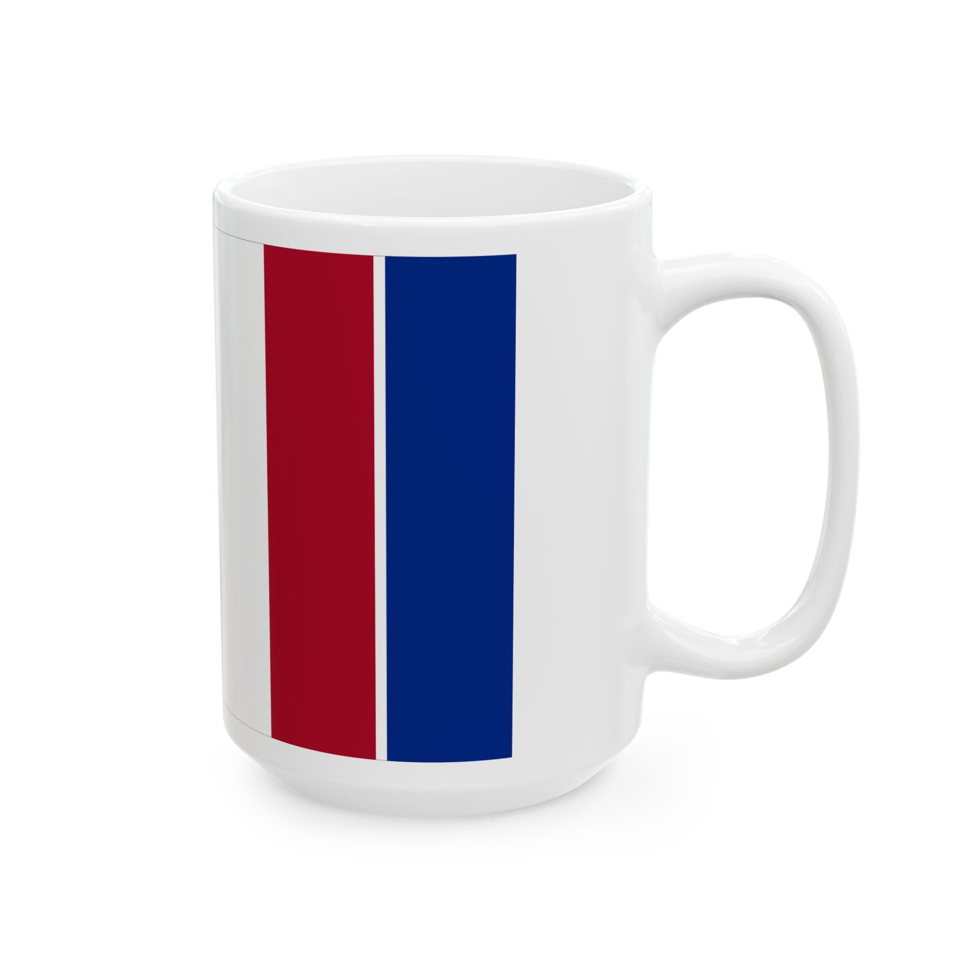 Flag of Kansas City Missouri 1992-1995 (United States) White Coffee Mug-Go Mug Yourself
