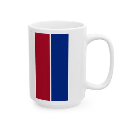 Flag of Kansas City Missouri 1992-1995 (United States) White Coffee Mug-Go Mug Yourself