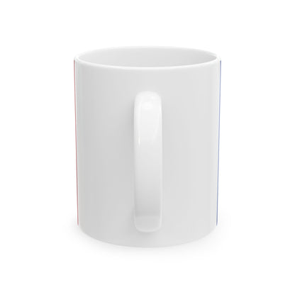 Flag of Kansas City Missouri 1995-2023 (United States) White Coffee Mug-Go Mug Yourself