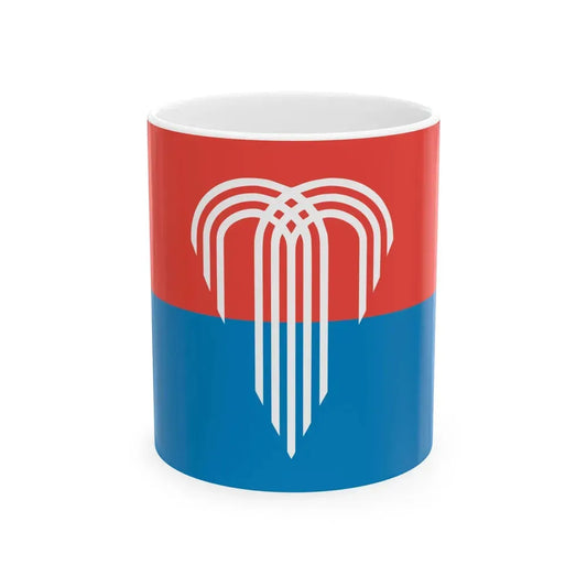 Flag of Kansas City Missouri (United States) White Coffee Mug 11oz - Go Mug Yourself