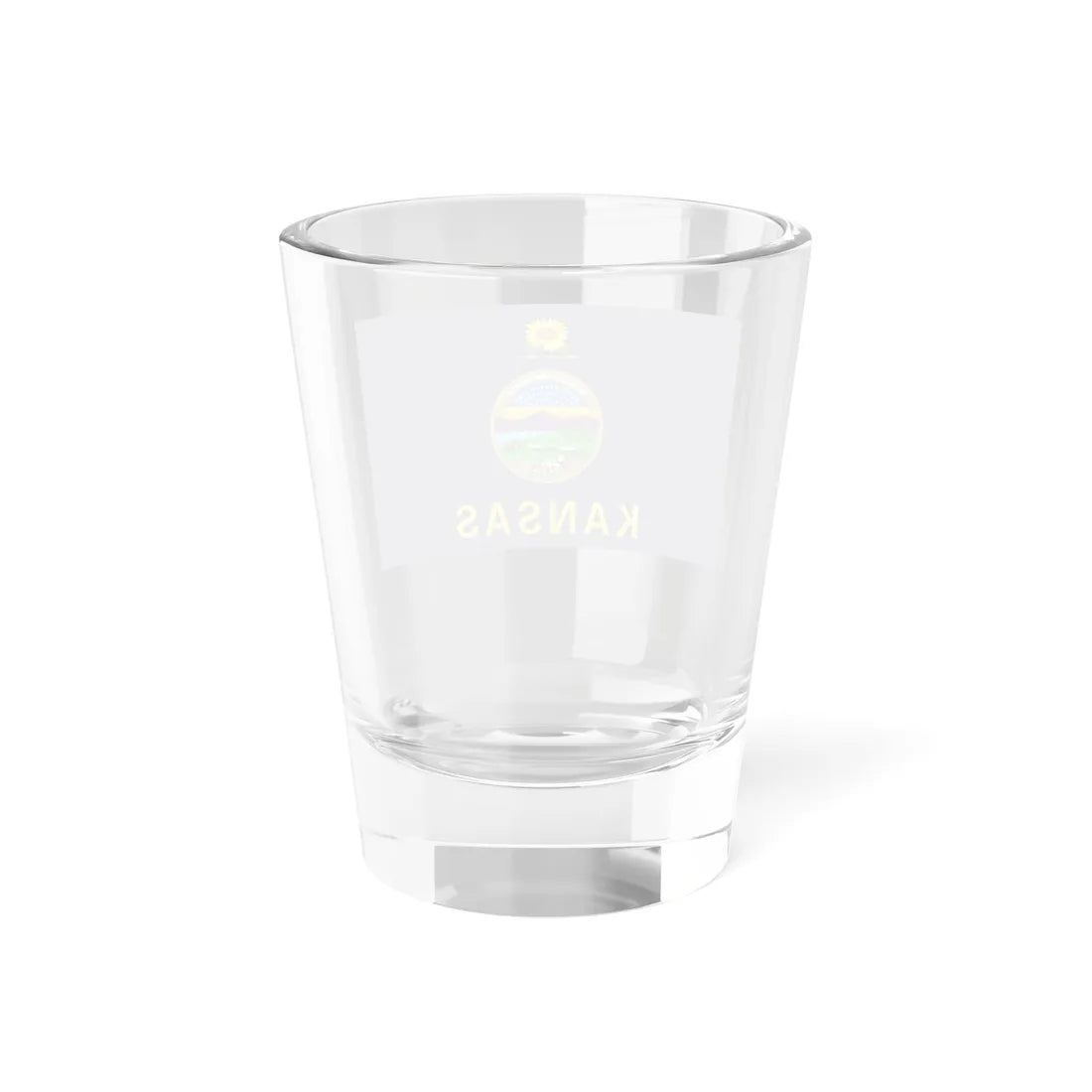 Flag of Kansas (United States) Shot Glass 1.5oz - Go Mug Yourself