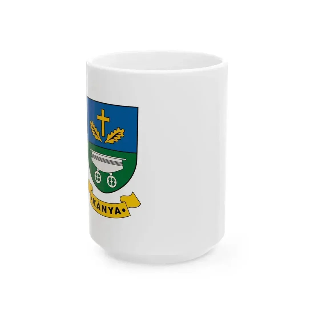 Flag of Kanya (Hungary) White Coffee Mug 15oz - Go Mug Yourself
