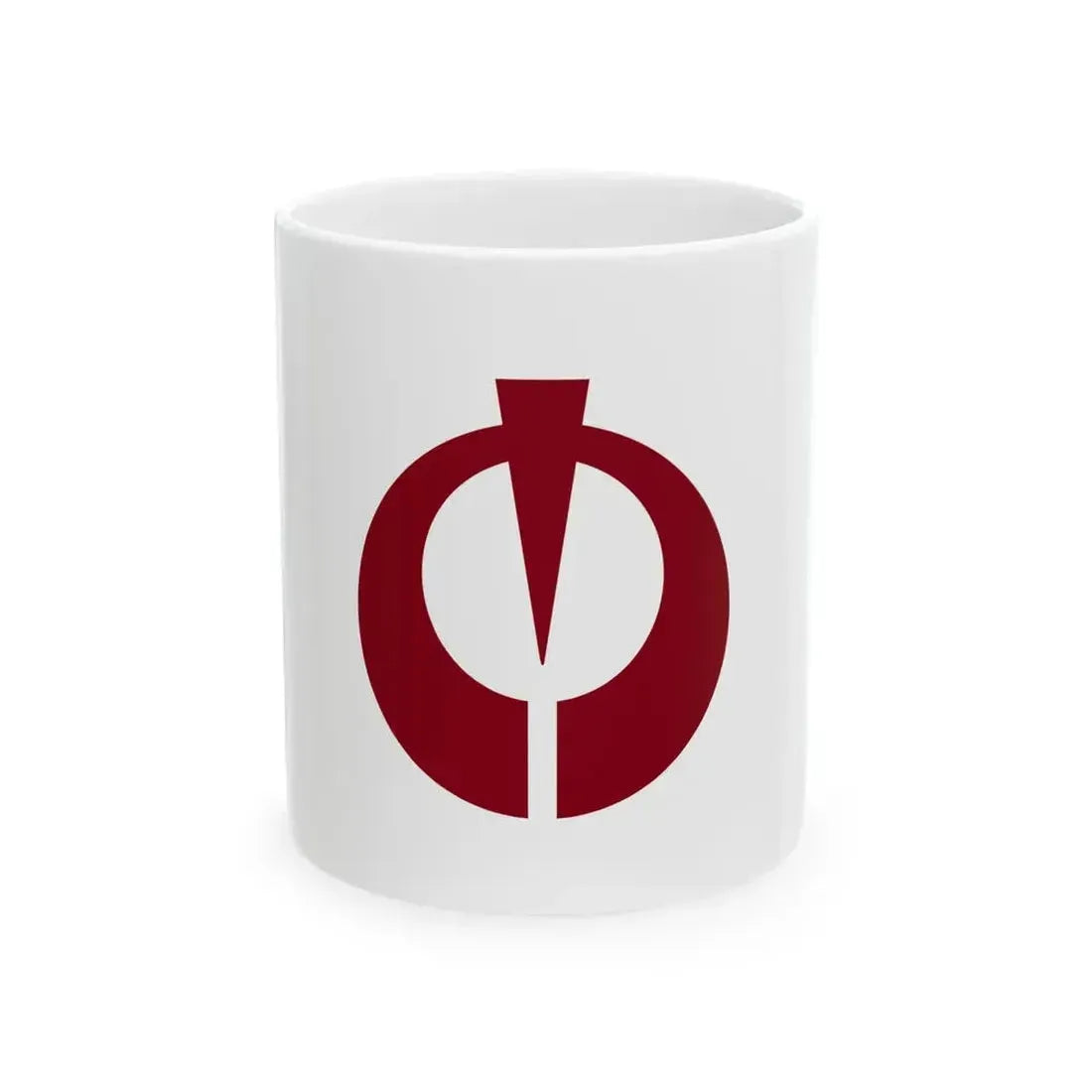 Flag of Kanzaki Hyogo 1961-2005 (Japan) White Coffee Mug 11oz - Go Mug Yourself