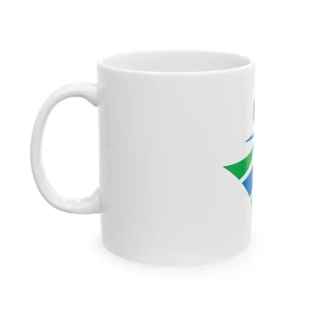 Flag of Kanzaki Saga (Japan) White Coffee Mug - Go Mug Yourself