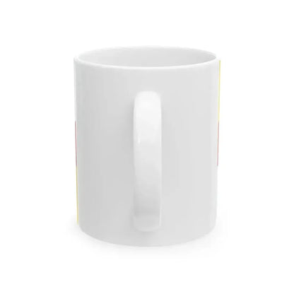 Flag of Kapelle (Netherlands) White Coffee Mug - Go Mug Yourself