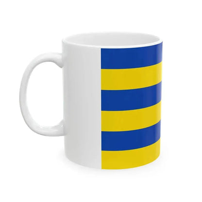 Flag of Kapellen Belgium (Belgium) White Coffee Mug - Go Mug Yourself