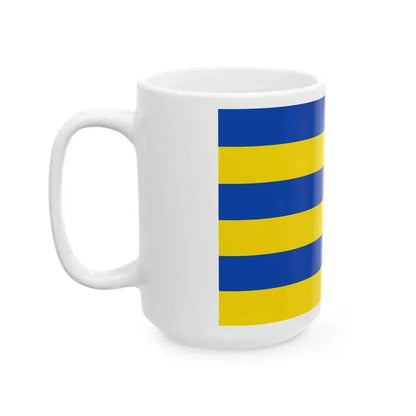 Flag of Kapellen Belgium (Belgium) White Coffee Mug - Go Mug Yourself