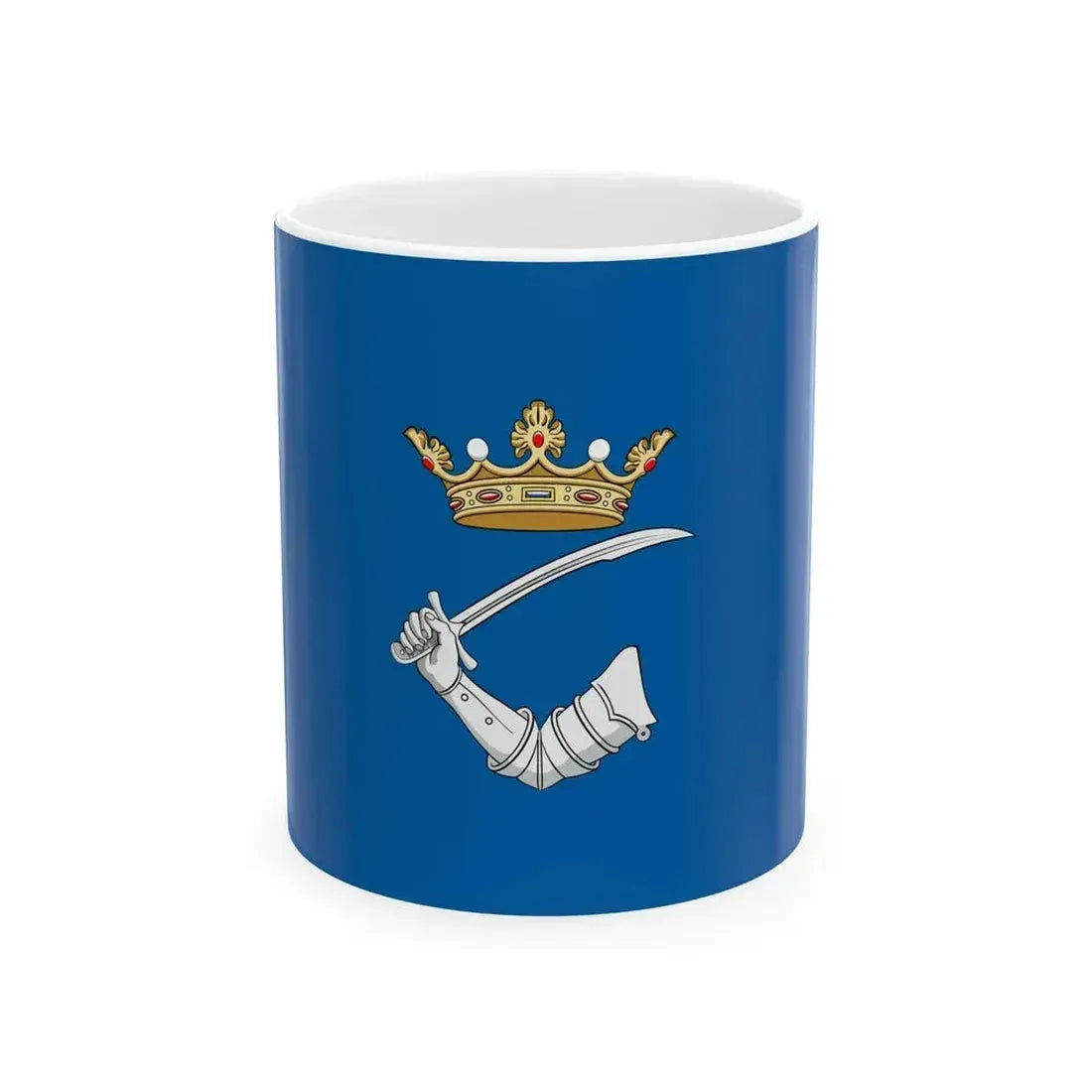 Flag of Kapolcs (Hungary) White Coffee Mug 11oz - Go Mug Yourself
