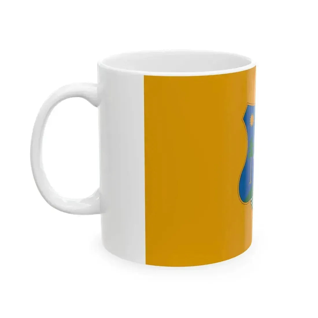 Flag of Kaposszekcso (Hungary) White Coffee Mug - Go Mug Yourself