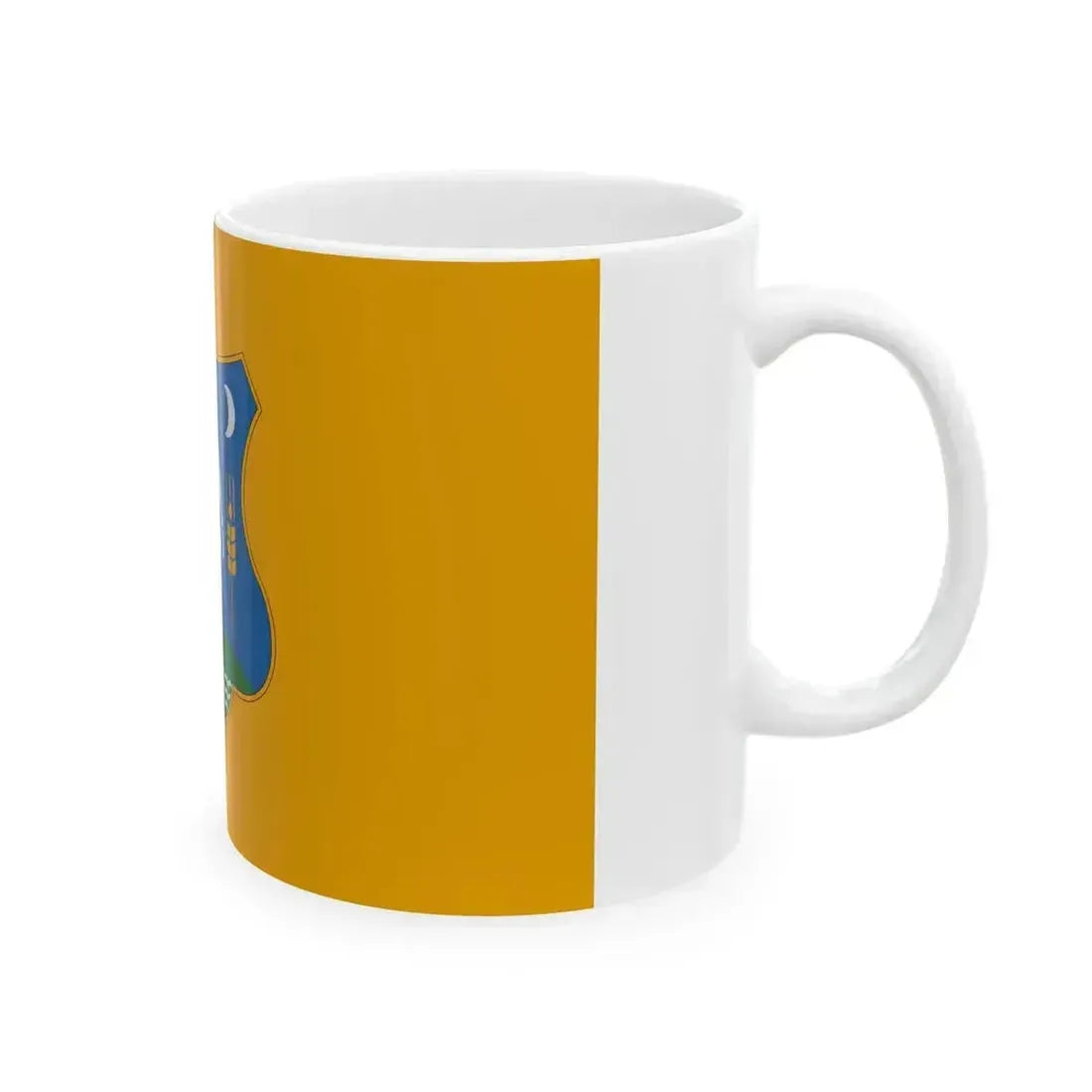 Flag of Kaposszekcso (Hungary) White Coffee Mug - Go Mug Yourself