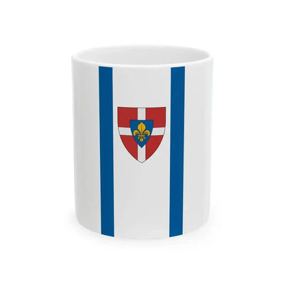 Flag of Kaposszerdahely (Hungary) White Coffee Mug 11oz - Go Mug Yourself
