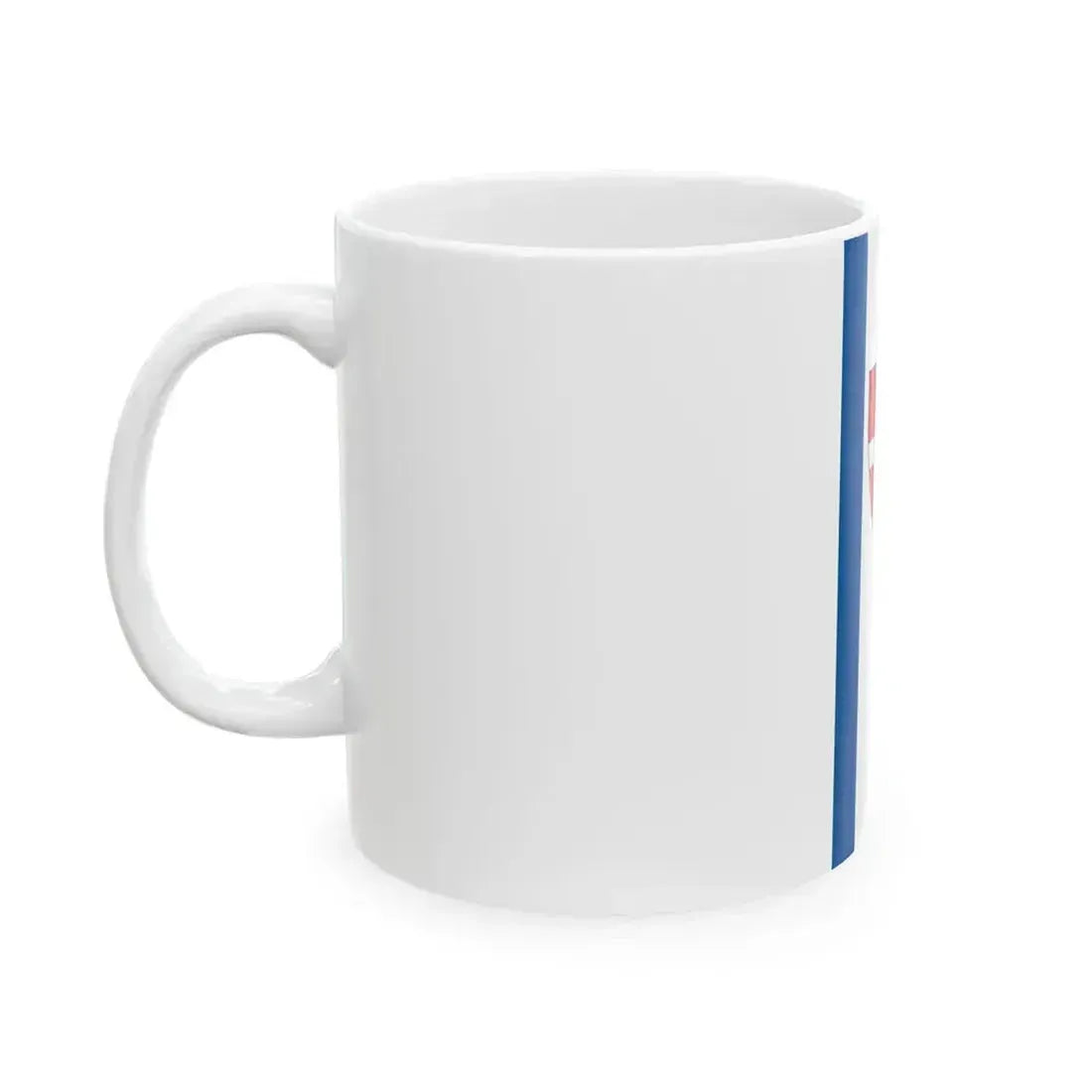 Flag of Kaposszerdahely (Hungary) White Coffee Mug - Go Mug Yourself