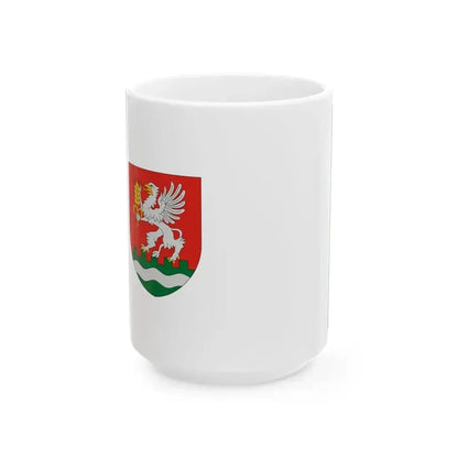 Flag of Kaposujlak (Hungary) White Coffee Mug 15oz - Go Mug Yourself