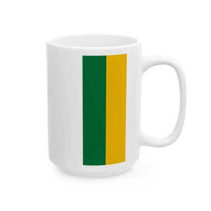Flag of Kaposujlak (Hungary) White Coffee Mug - Go Mug Yourself