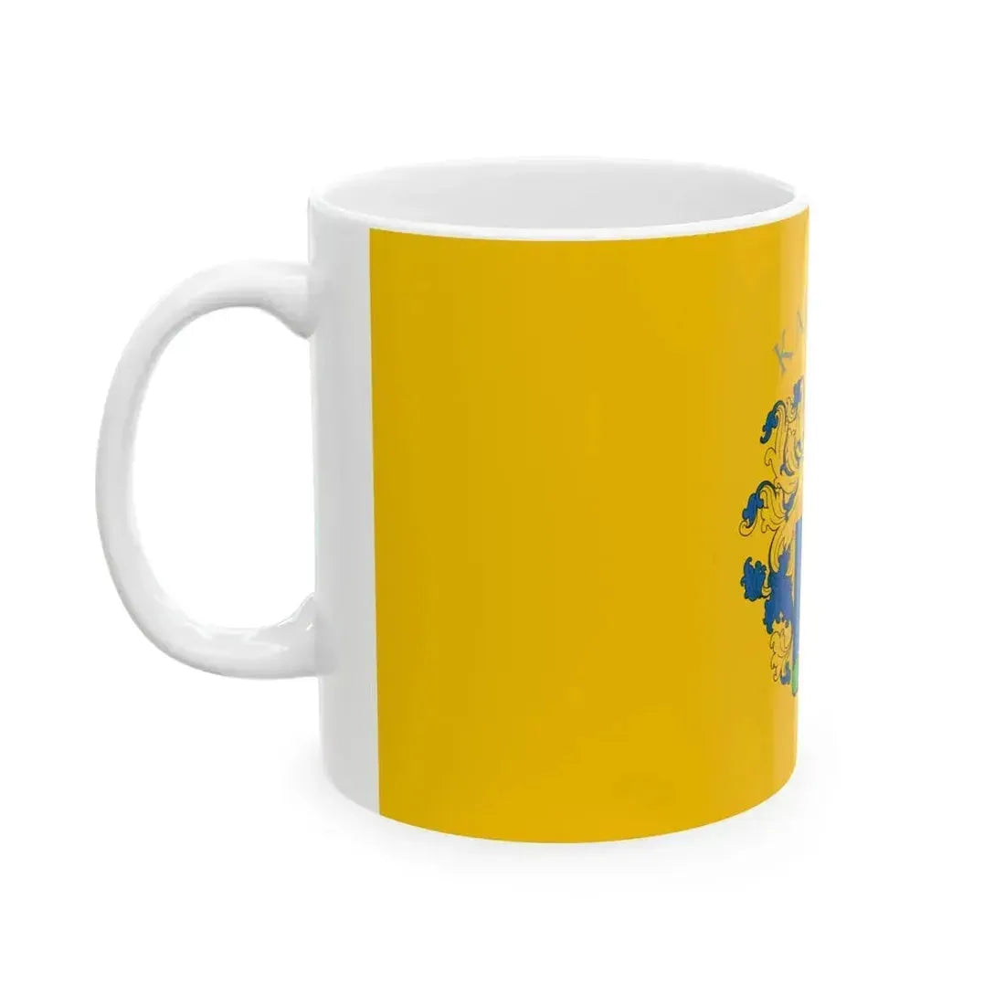 Flag of Kaposvar (Hungary) White Coffee Mug - Go Mug Yourself