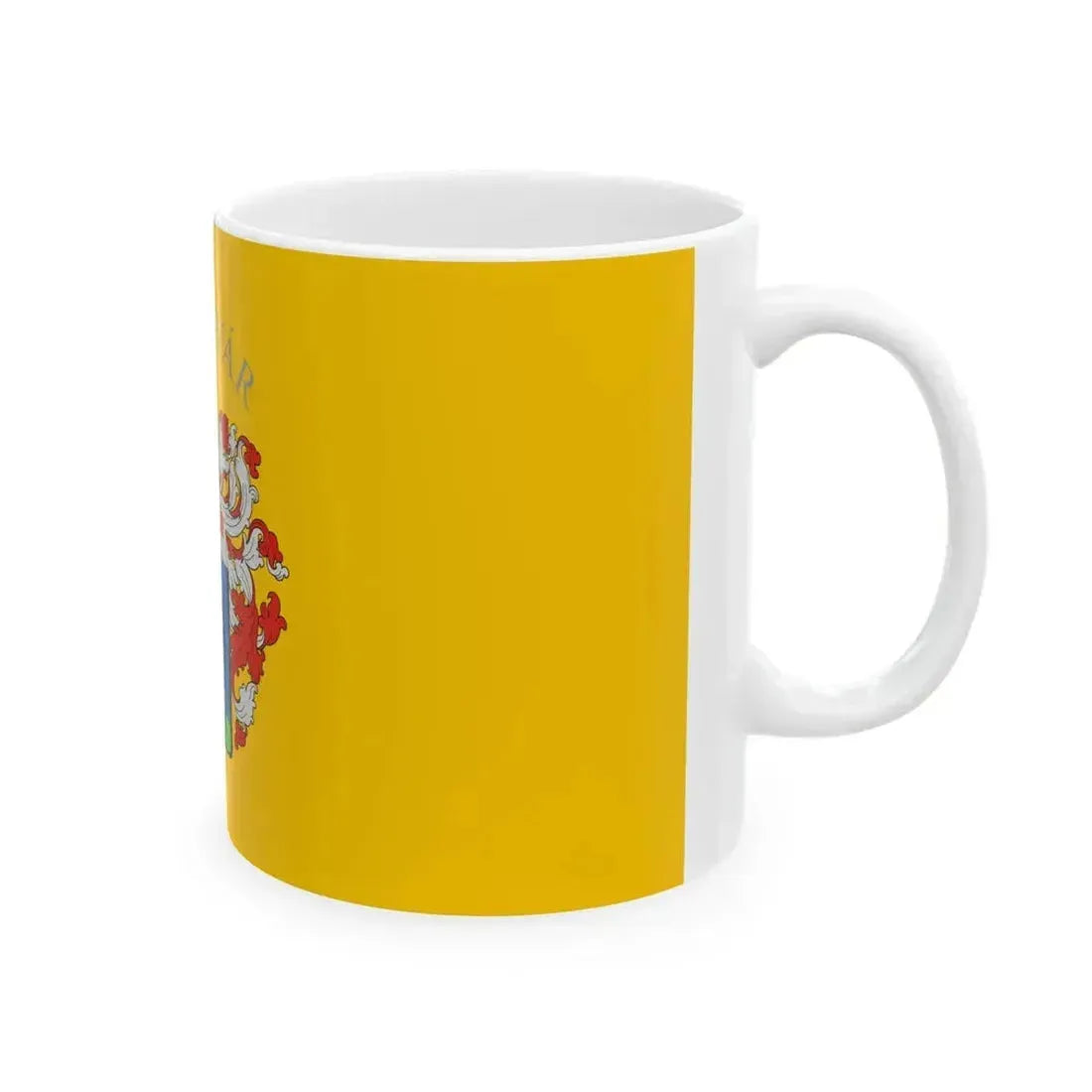 Flag of Kaposvar (Hungary) White Coffee Mug - Go Mug Yourself
