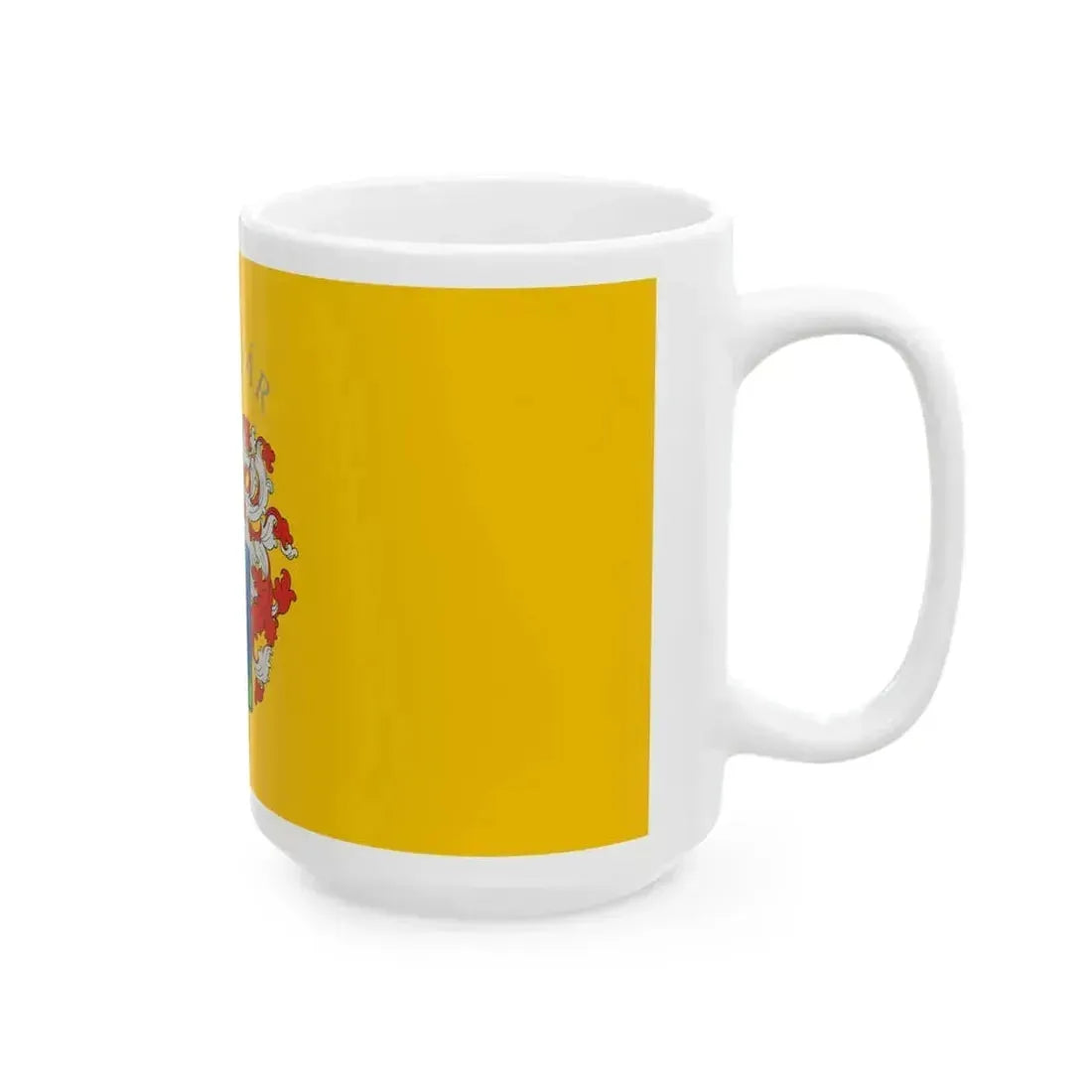 Flag of Kaposvar (Hungary) White Coffee Mug - Go Mug Yourself