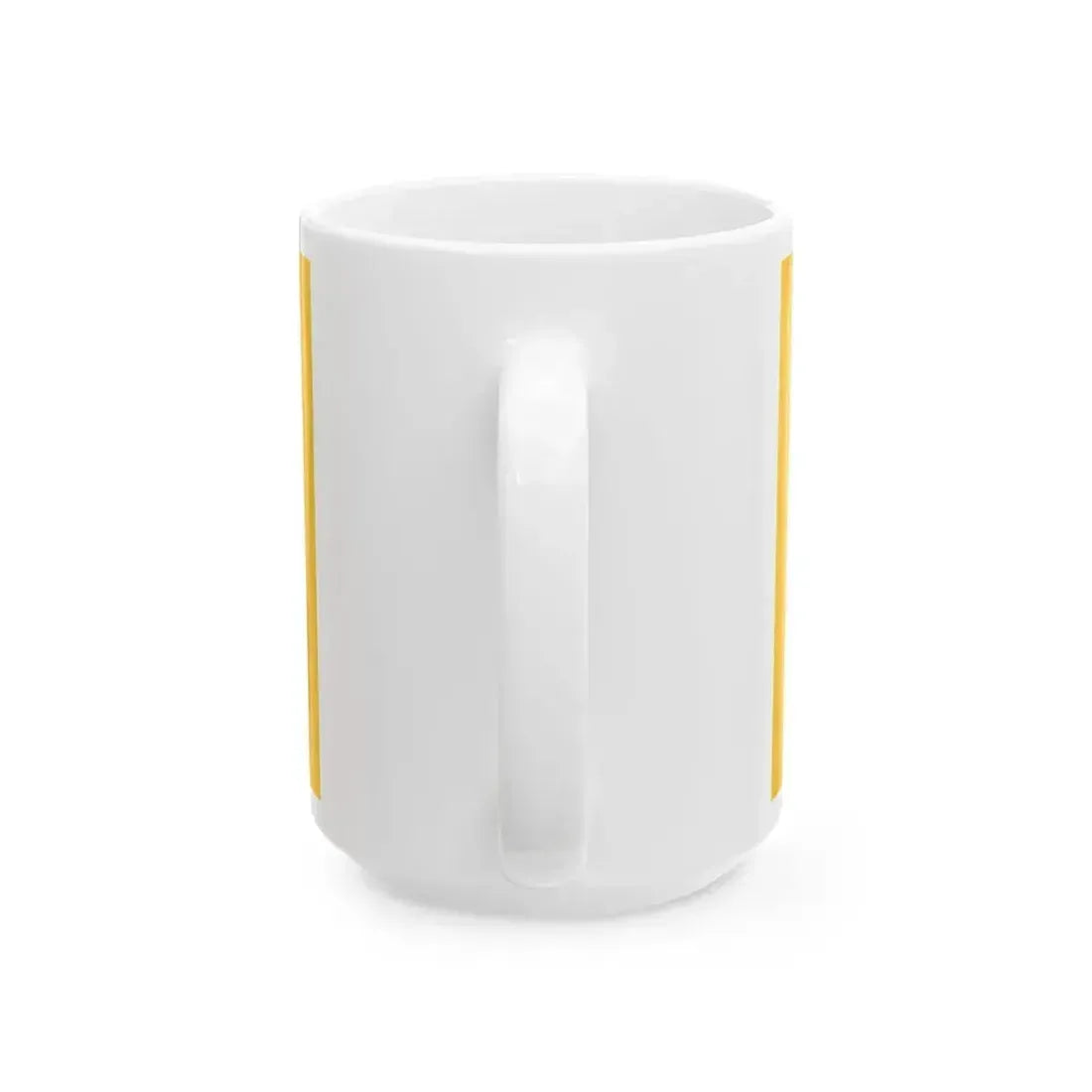 Flag of Kaposvar variant (Hungary) White Coffee Mug - Go Mug Yourself