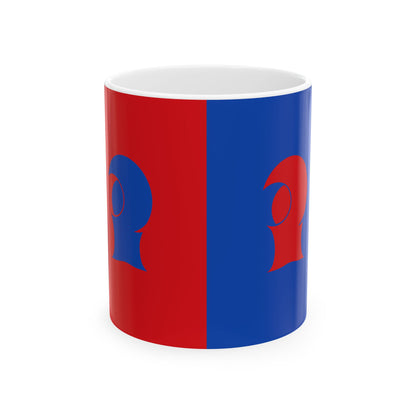 Flag of Kaprijke (Belgium) White Coffee Mug-11oz-Go Mug Yourself