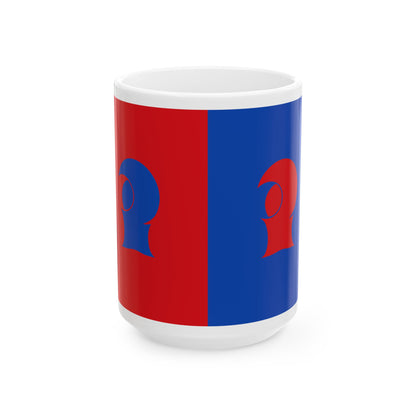 Flag of Kaprijke (Belgium) White Coffee Mug-15oz-Go Mug Yourself