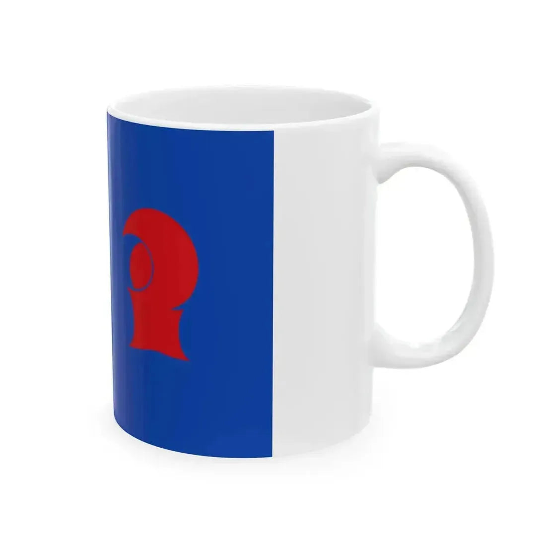 Flag of Kaprijke (Belgium) White Coffee Mug - Go Mug Yourself