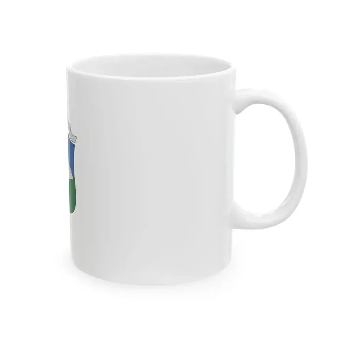 Flag of Kaptalanfa (Hungary) White Coffee Mug - Go Mug Yourself
