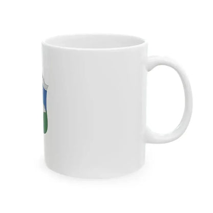 Flag of Kaptalanfa (Hungary) White Coffee Mug - Go Mug Yourself