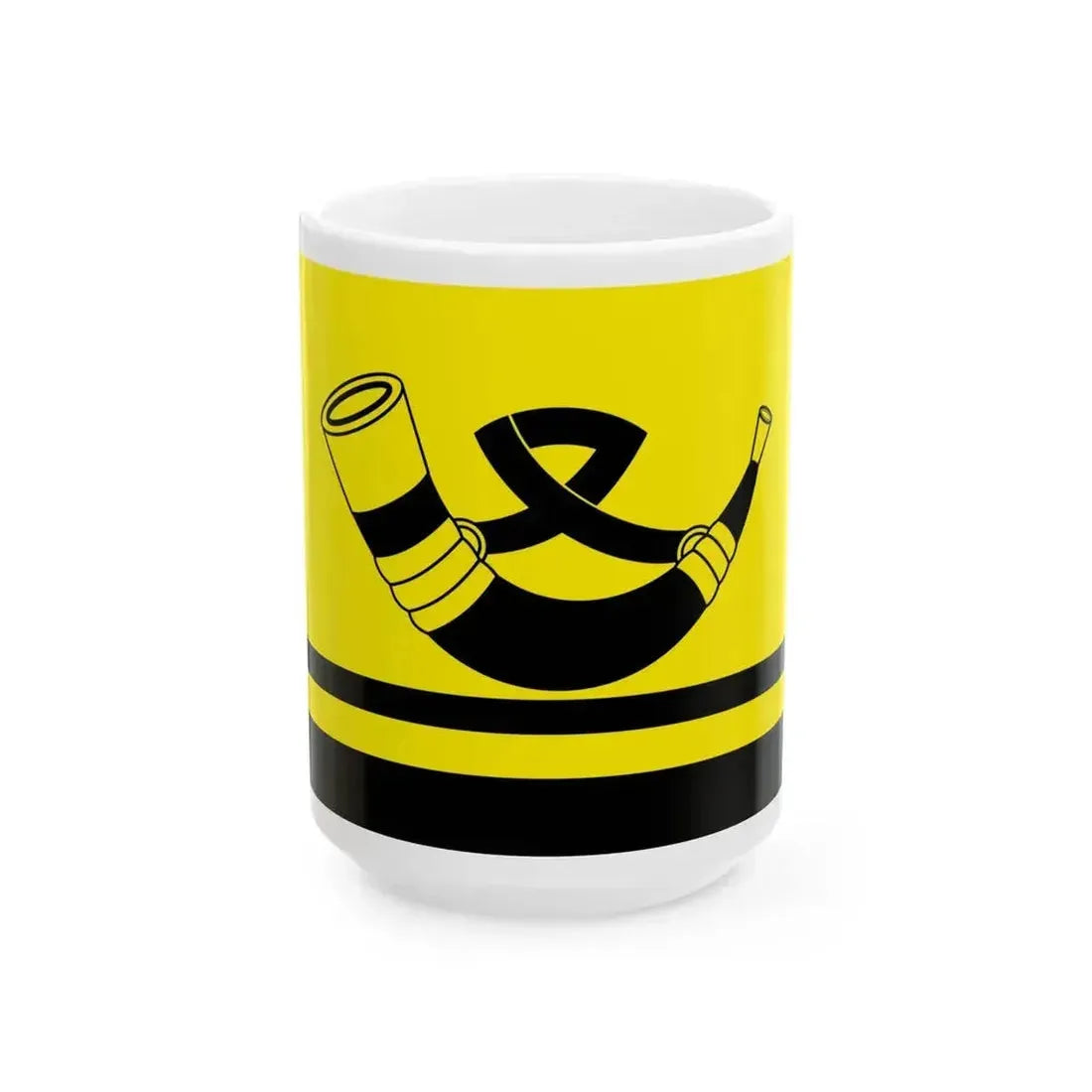 Flag of Kapyl (Belarus) White Coffee Mug 15oz - Go Mug Yourself