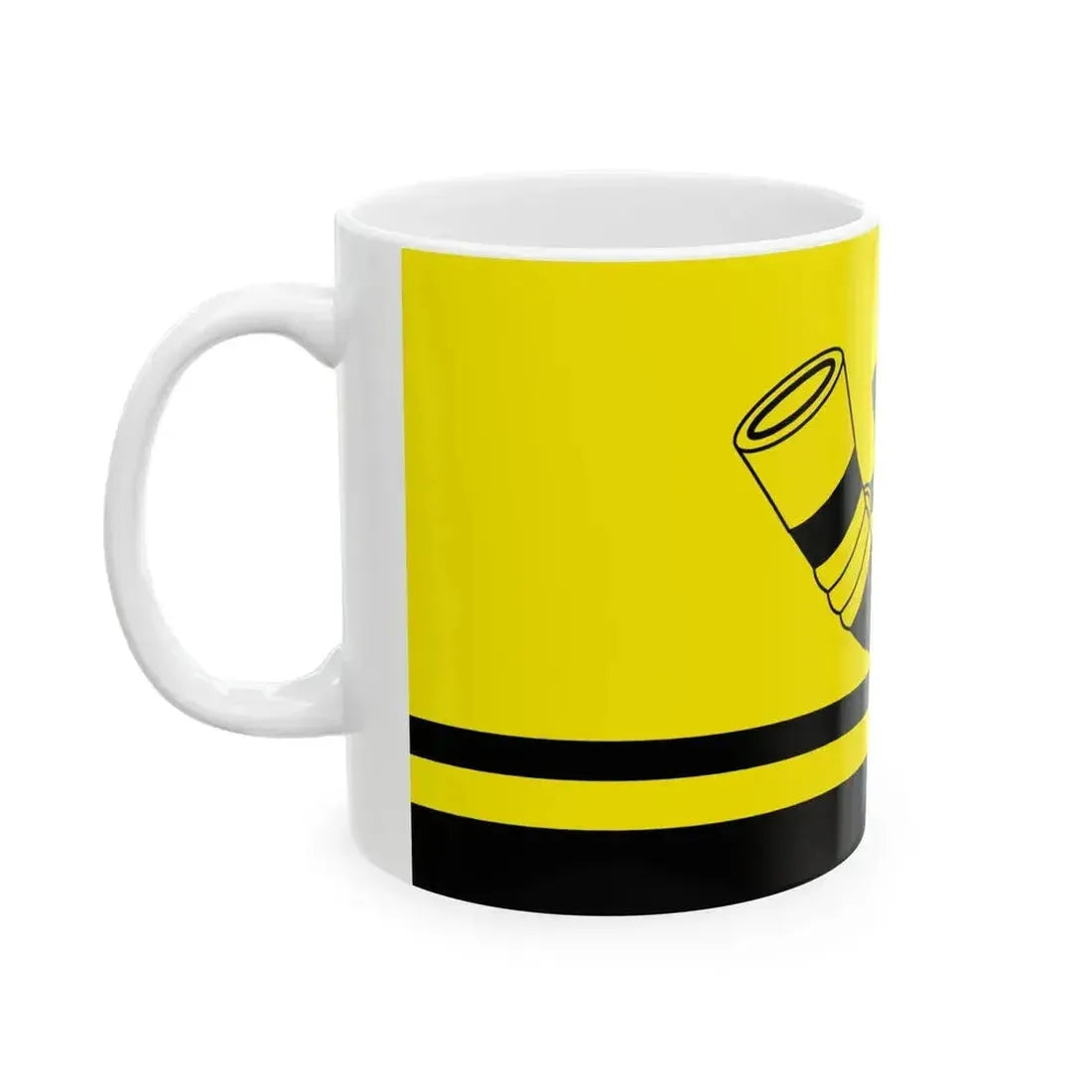 Flag of Kapyl (Belarus) White Coffee Mug - Go Mug Yourself