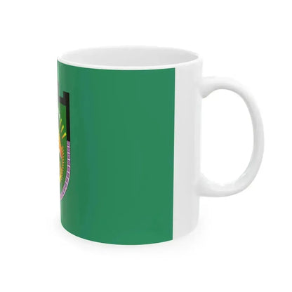 Flag of Kara-Balta (Kyrgyzstan) White Coffee Mug - Go Mug Yourself