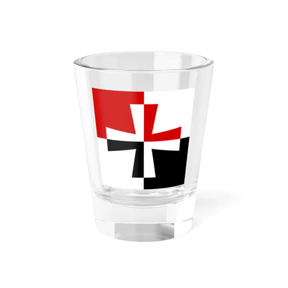 Flag of Karachun (Ukraine) Shot Glass 1.5oz 1.5oz - Go Mug Yourself