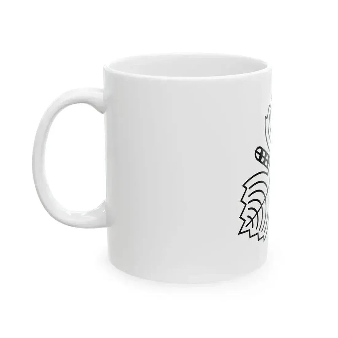 Flag of Karafuto Prefecture (Japan) White Coffee Mug - Go Mug Yourself