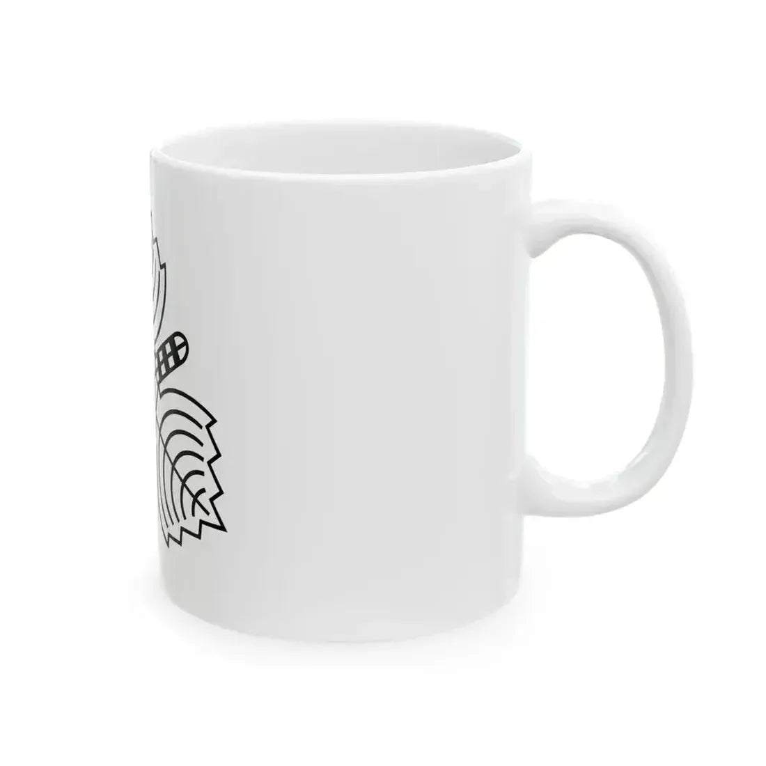 Flag of Karafuto Prefecture (Japan) White Coffee Mug - Go Mug Yourself
