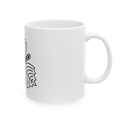 Flag of Karafuto Prefecture (Japan) White Coffee Mug - Go Mug Yourself